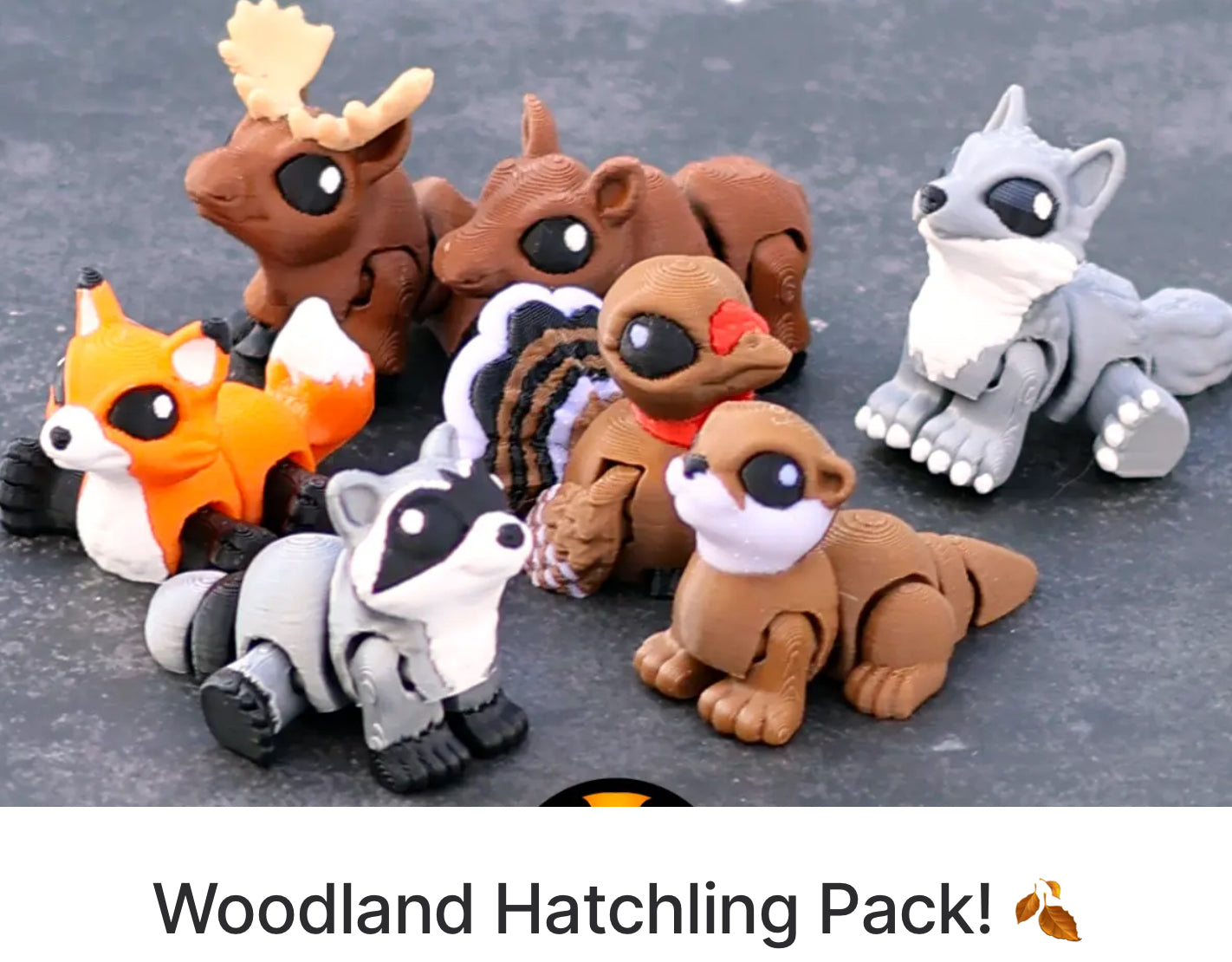 Woodland hatchling pack